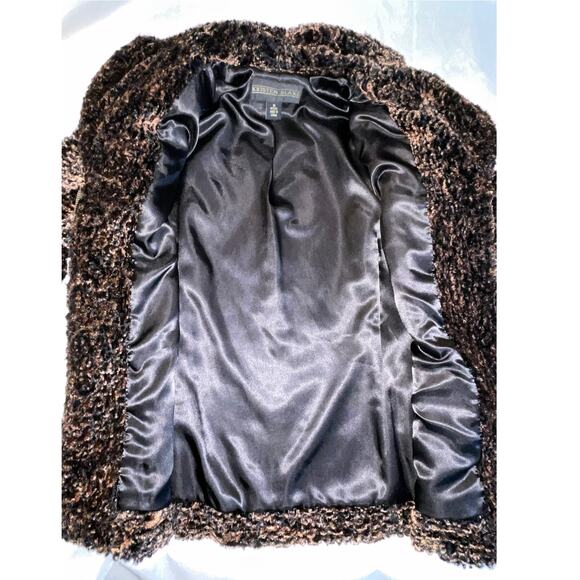 Kristen Blake Faux Fur Jacket - Size Woman's M - Fabulous, Warm, Stylish - Picture 3 of 10